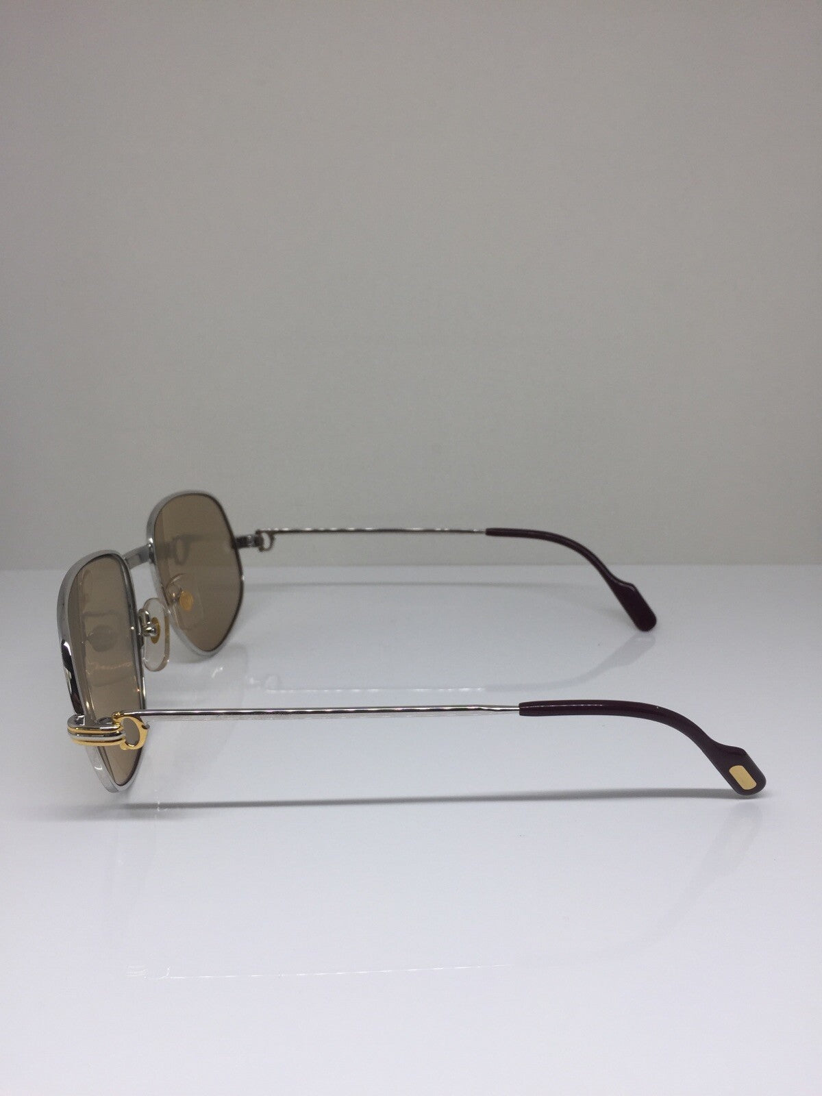 Vintage Cartier Romance Louis Cartier Gold Sunglasses - Super Vision Optical