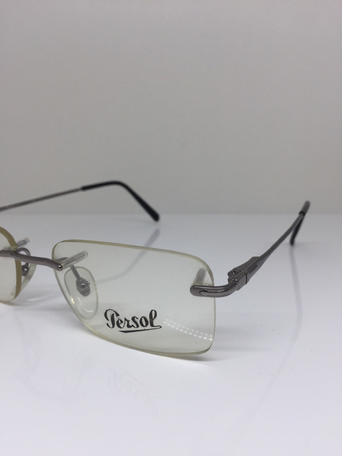 Vintage Persol 2107-V Gunmetal Eyeglasses - Super Vision Optical