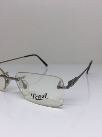 Vintage Persol 2107-V Gunmetal Eyeglasses - Super Vision Optical