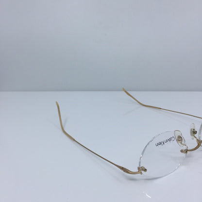 Vintage Calvin Klein CK 520 Gold Sunglasses - Super Vision Optical