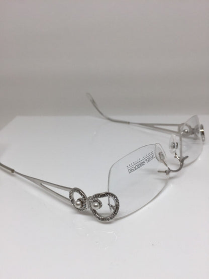 Vintage Daniel Swarovski S 220 6051 Gold Eyeglasses - Super Vision Optical
