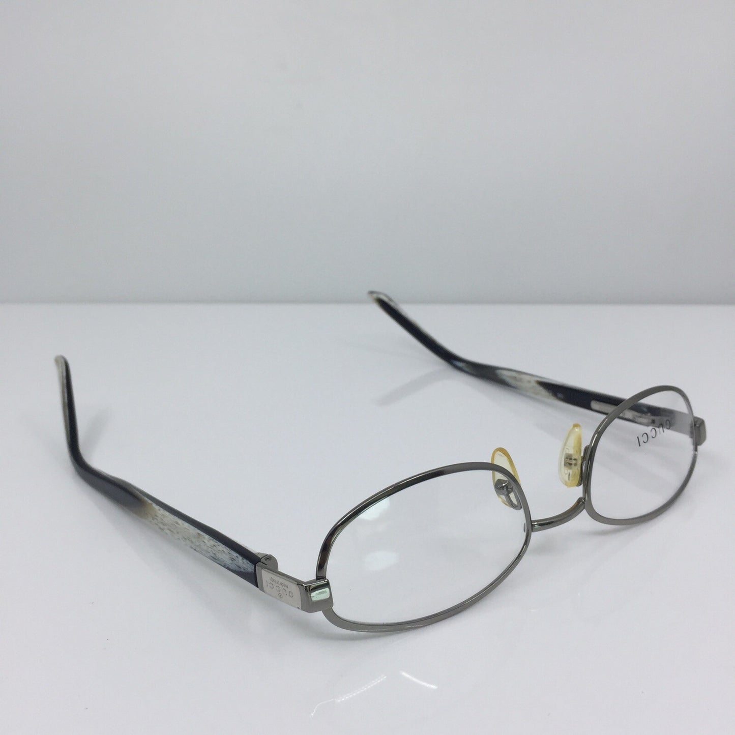 Vintage Gucci GG 1372 Silver Eyeglasses - Super Vision Optical