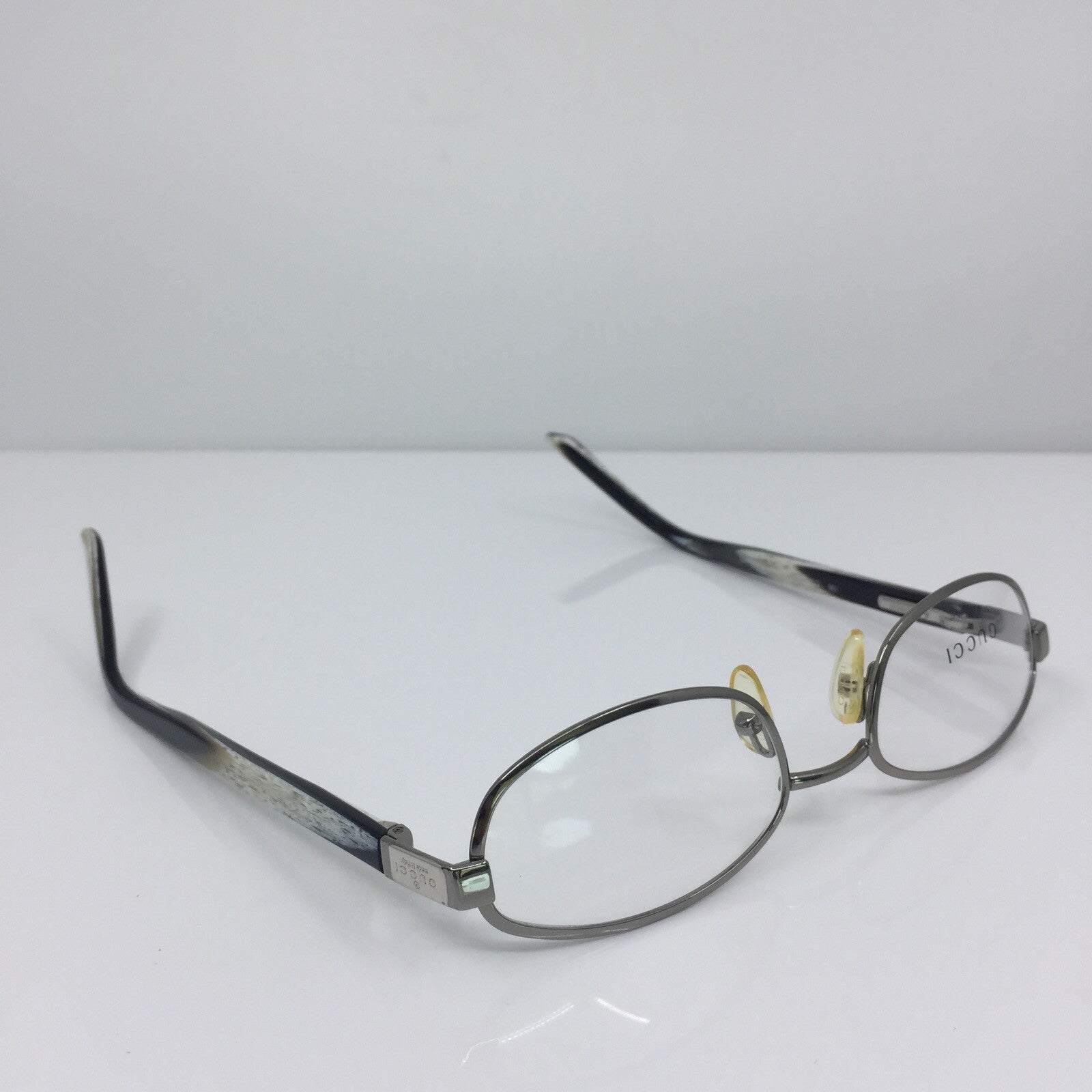 Vintage Gucci GG 1372 Silver Eyeglasses - Super Vision Optical