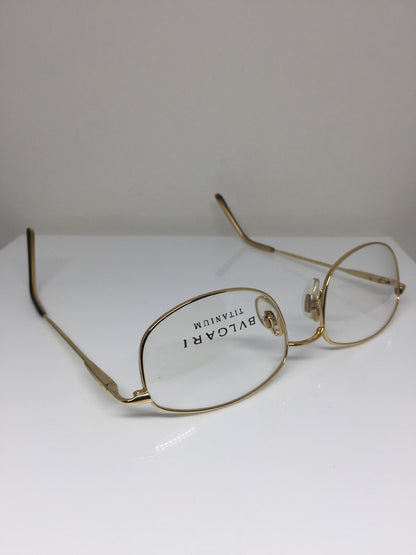 Vintage Bvlgari BVL 139-T Gold Eyeglasses - Super Vision Optical