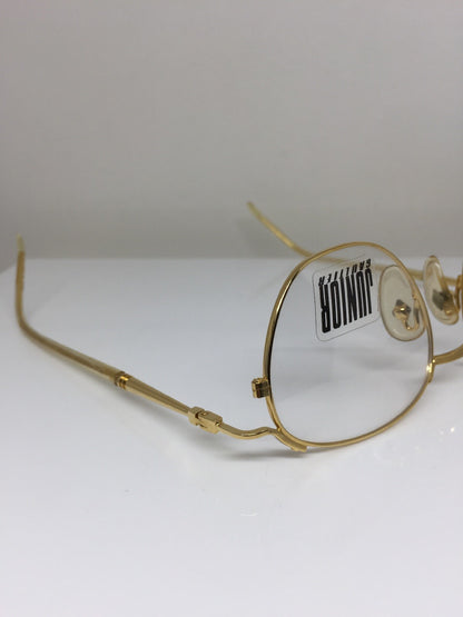 Vintage Jean Paul Gaultier JPG 57-2276 Gold Sunglasses - Super Vision Optical