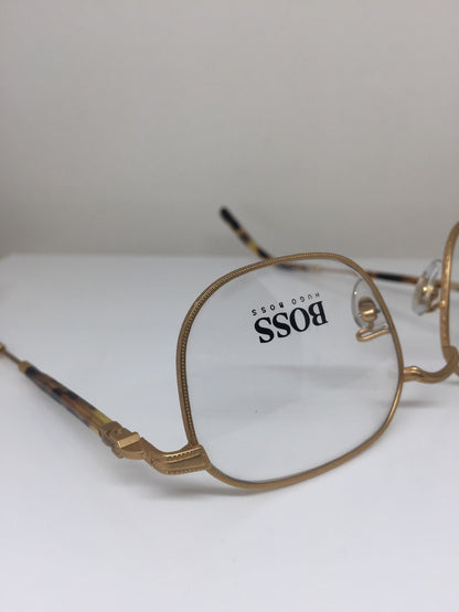 Vintage Hugo Boss HB 4706 Gold Sunglasses - Super Vision Optical