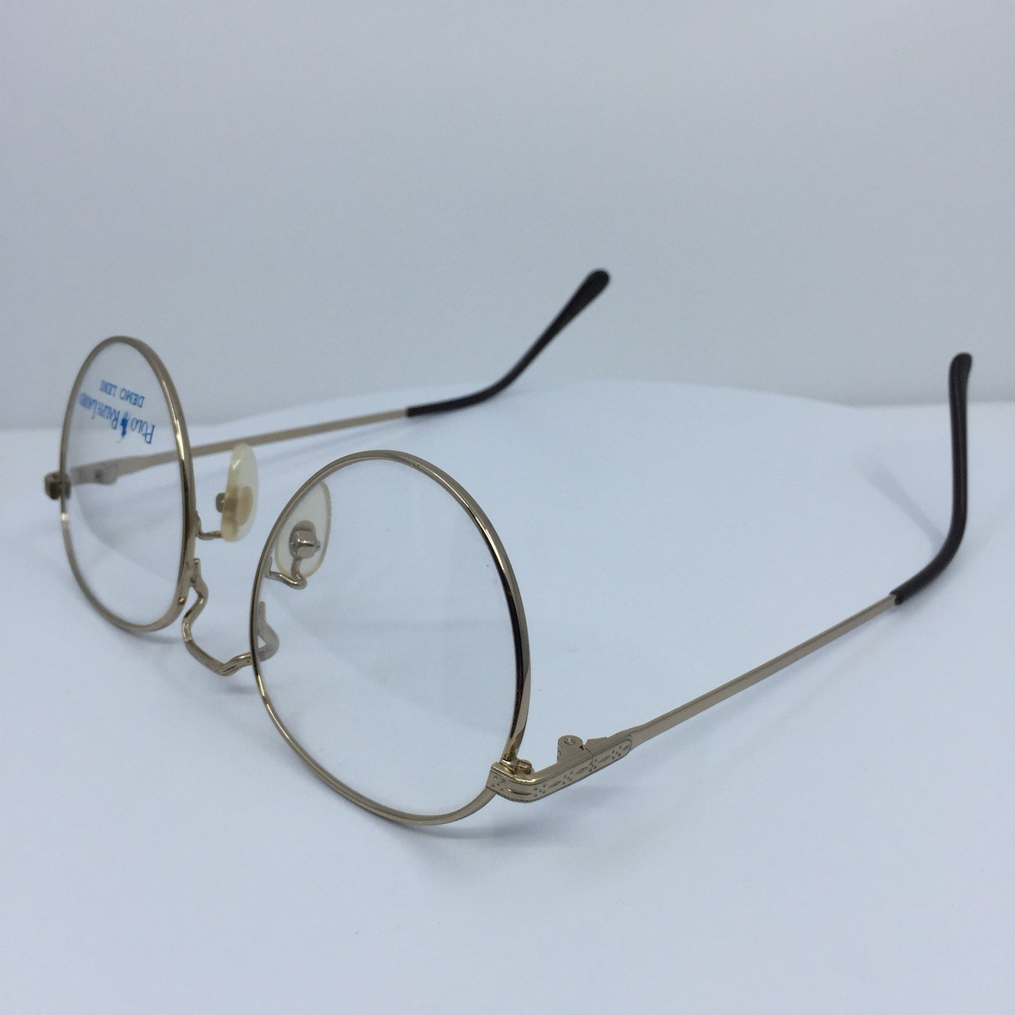Vintage Polo Ralph Lauren Polo Classic Vl Gold Eyeglasses - Super Vision Optical