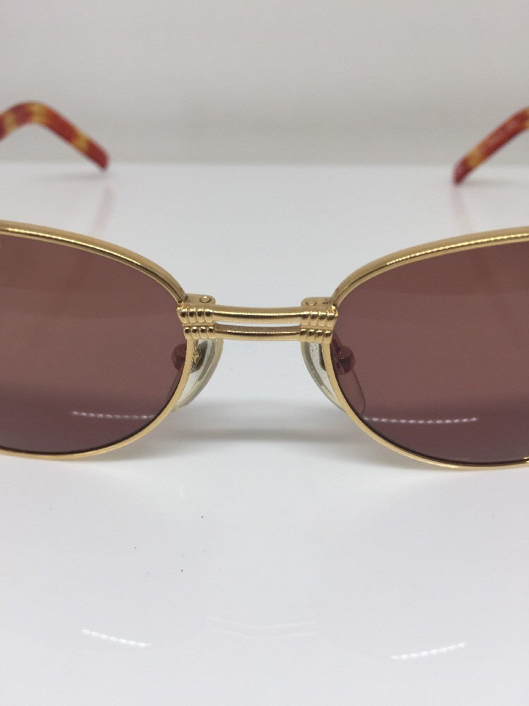 Vintage Jean Paul Gaultier JPG 58-5108 Gold Sunglasses - Super Vision Optical