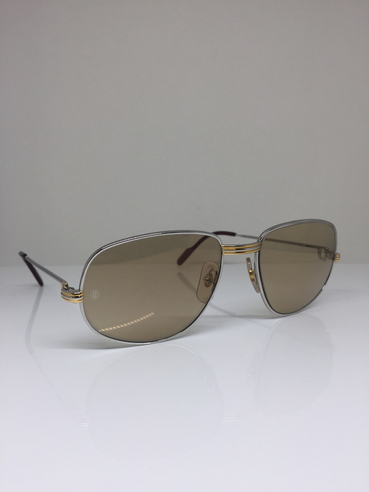 Vintage Cartier Romance Louis Cartier Gold Sunglasses - Super Vision Optical
