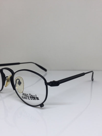 Vintage Jean Paul Gaultier JPG 55-1171 Black Sunglasses - Super Vision Optical