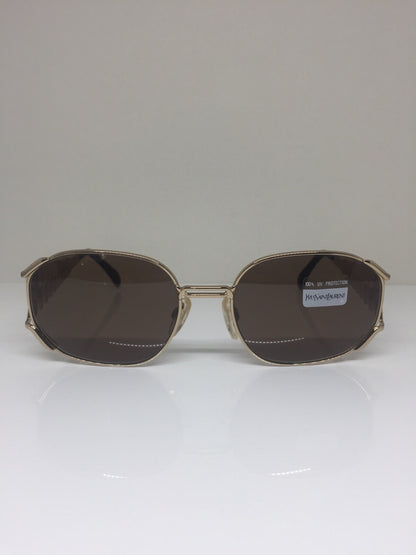 Vintage Saint Laurent YSL 6031 Gold Sunglasses - Super Vision Optical