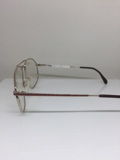 Vintage Fila FILA 6501 Gold Eyeglasses - Super Vision Optical
