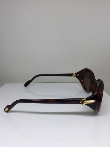 Vintage Cartier Frisson Brown Sunglasses - Super Vision Optical