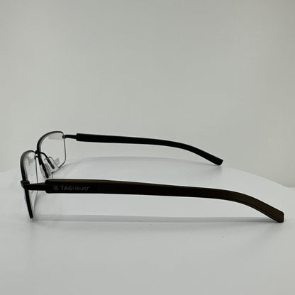 Vintage Tag Heuer TH 8005 Brown Eyeglasses - Super Vision Optical
