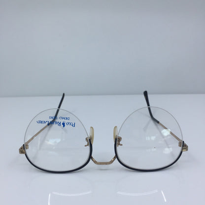 Vintage Polo Ralph Lauren Polo Classic Vl Deluxe Black Eyeglasses - Super Vision Optical