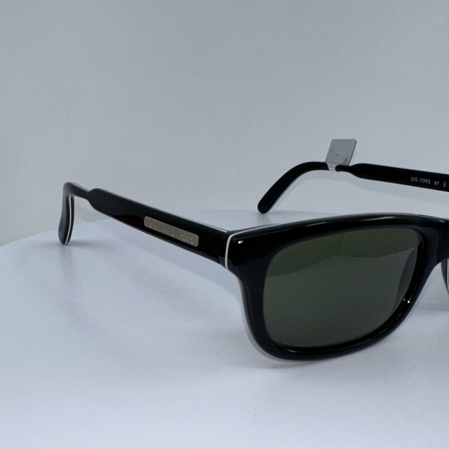 Vintage Dolce & Gabbana DG 709S Black Sunglasses - Super Vision Optical