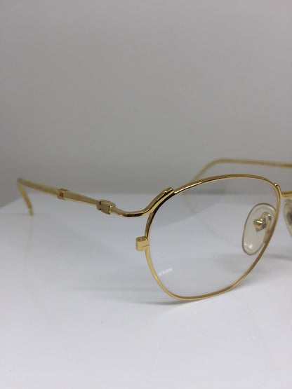 Vintage Jean Paul Gaultier JPG 57-2276 Gold Sunglasses - Super Vision Optical
