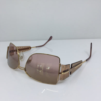 Vintage Cazal MOD. 947 Gold Sunglasses - Super Vision Optical