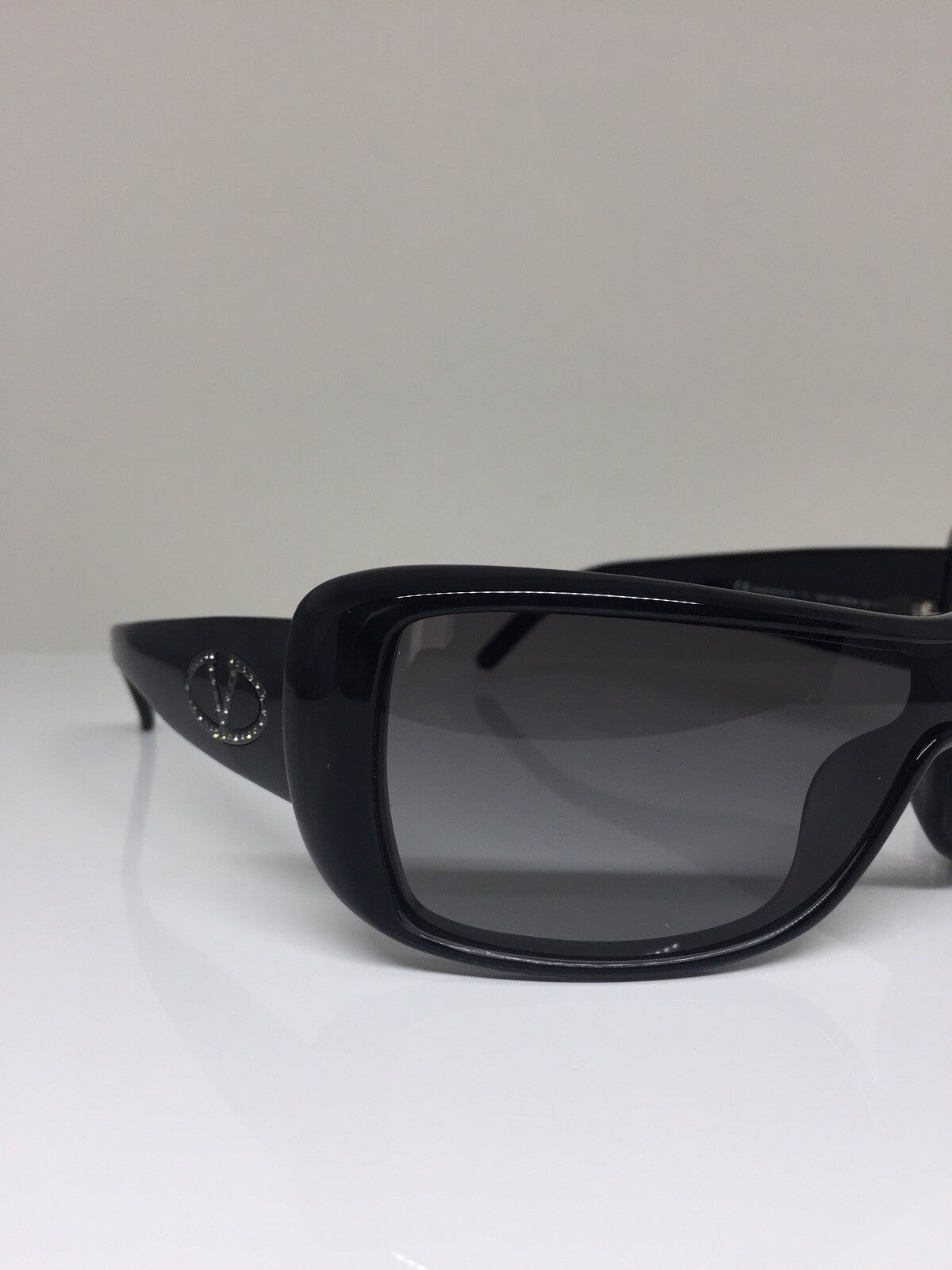 Vintage Valentino 5447/S Black Sunglasses - Super Vision Optical