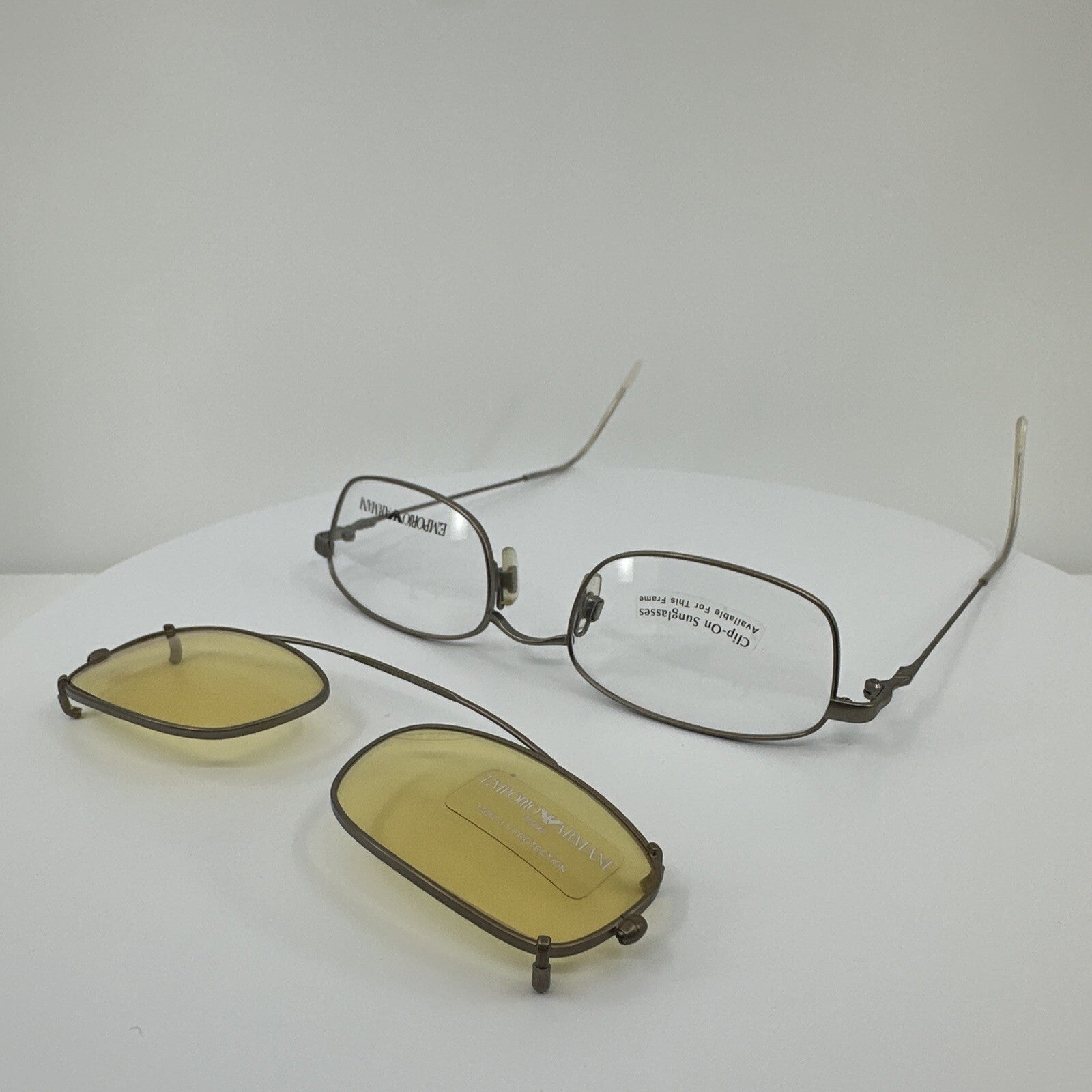 Vintage Emporio Armani EA 139 Gold Sunglasses - Super Vision Optical