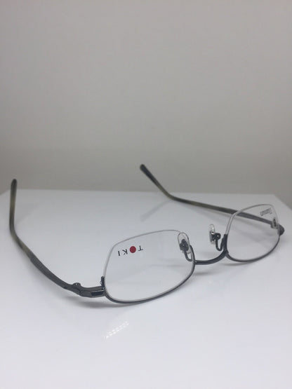 Vintage Toki Toki TK-8080-200 Gunmetal Eyeglasses - Super Vision Optical