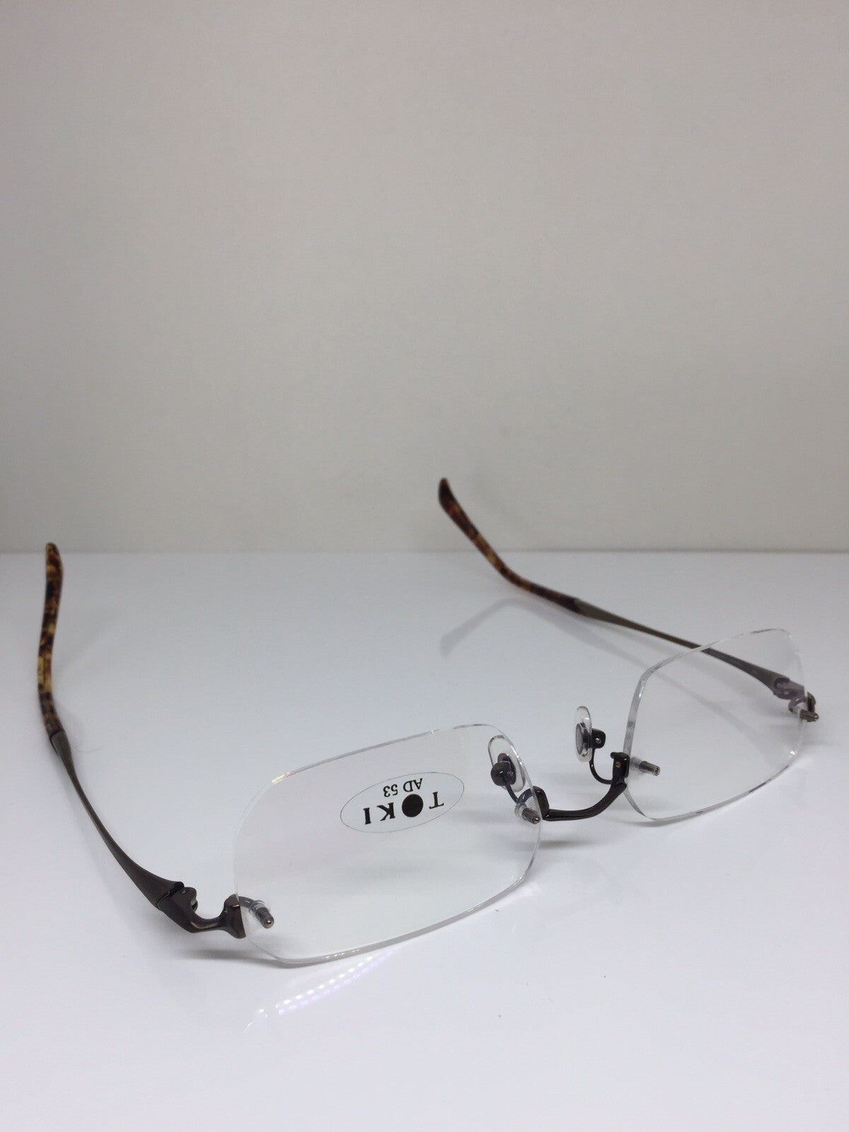 Vintage Toki Toki TK-8168-100 Brown Eyeglasses - Super Vision Optical