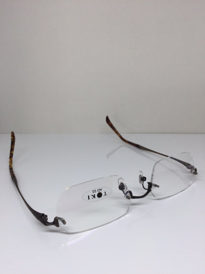 Vintage Toki Toki TK-8168-100 Brown Eyeglasses - Super Vision Optical