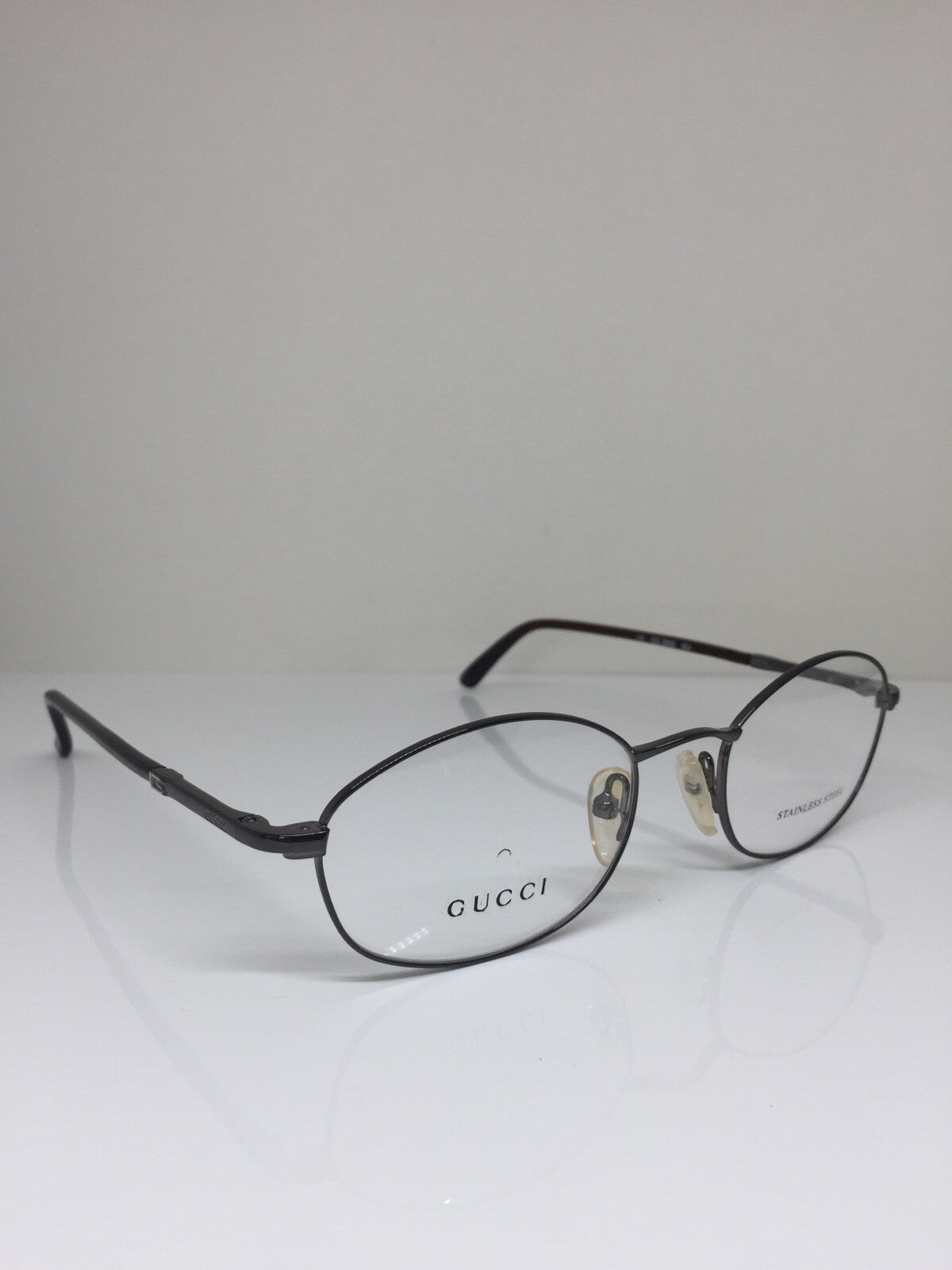 Vintage Gucci GG 2650 Gunmetal Eyeglasses - Super Vision Optical