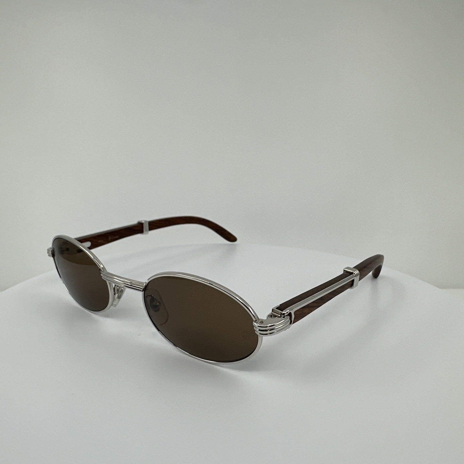 Vintage Cartier Cartier Sully Silver Sunglasses - Super Vision Optical