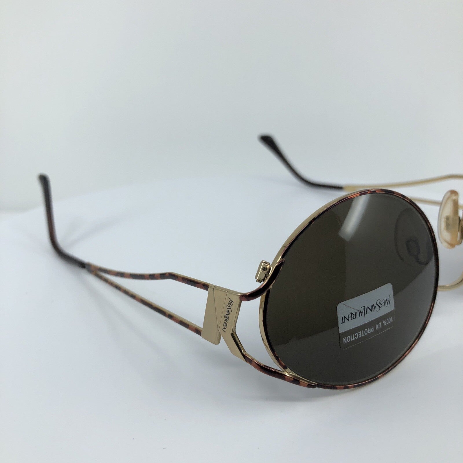 Vintage Saint Laurent YSL 6033 Tortoise Sunglasses - Super Vision Optical