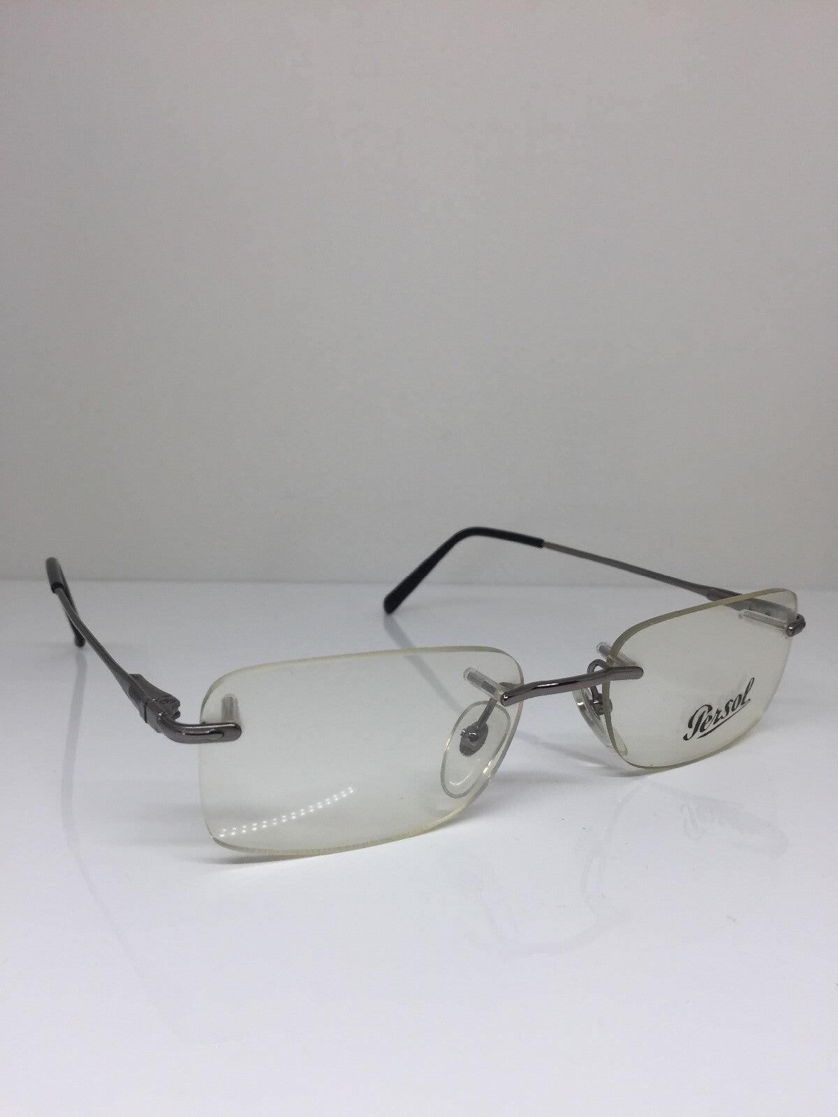 Vintage Persol 2107-V Gunmetal Eyeglasses - Super Vision Optical