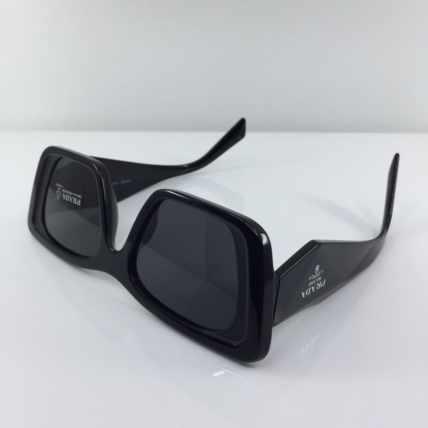 Vintage Prada PR 08YS Black Sunglasses - Super Vision Optical