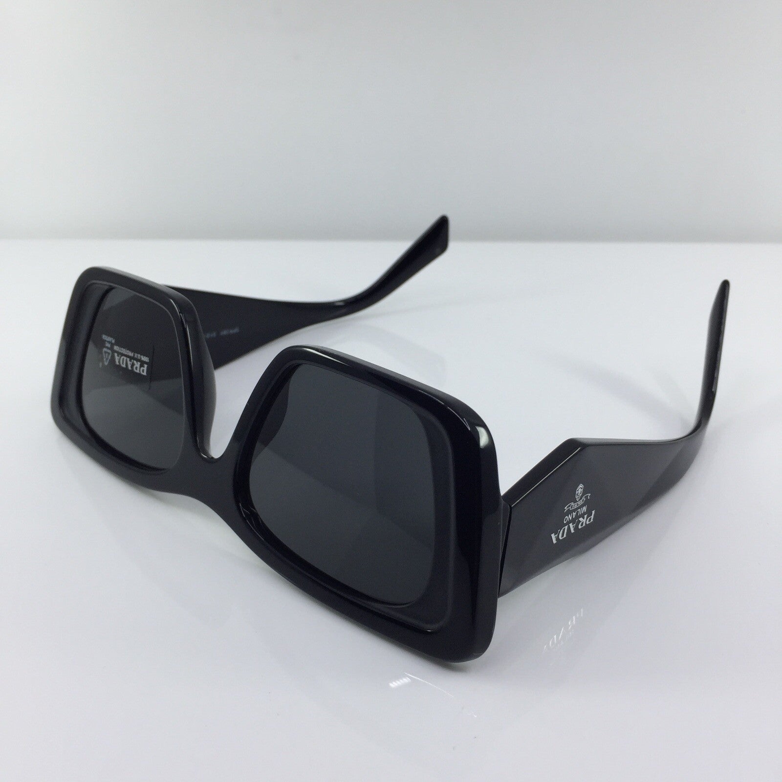 Vintage Prada PR 08YS Black Sunglasses - Super Vision Optical