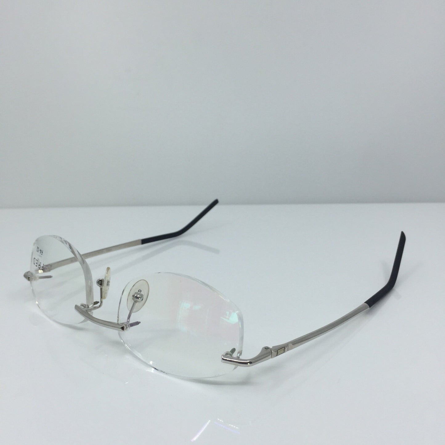 Vintage Fred Lunettes CUT 008 F4 Silver Eyeglasses - Super Vision Optical