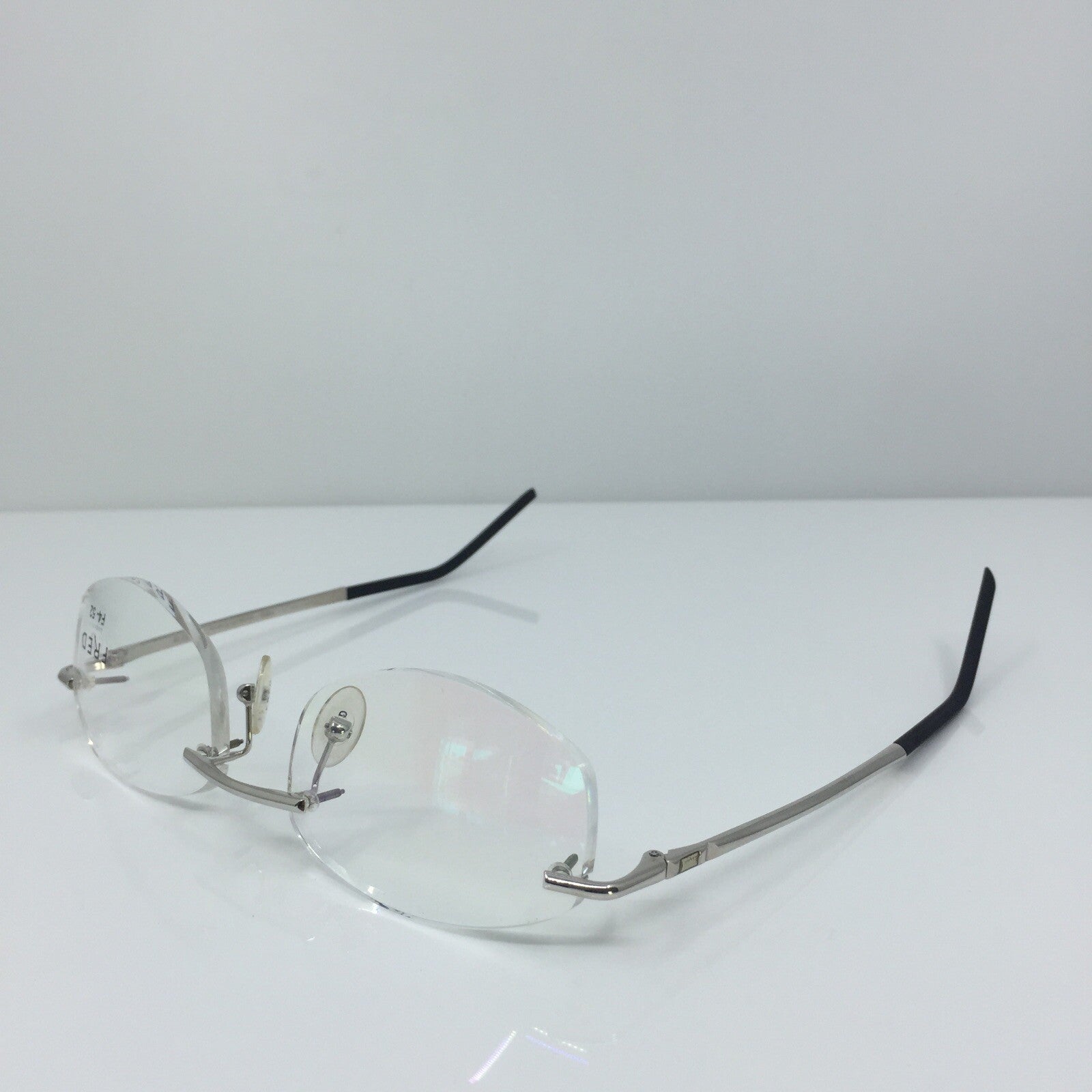 Vintage Fred Lunettes CUT 008 F4 Silver Eyeglasses - Super Vision Optical