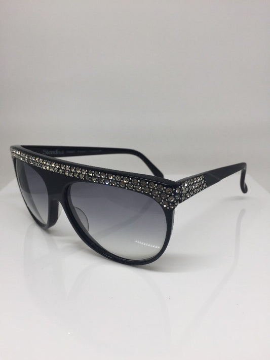Vintage Stendhal Venezia S9 Black Sunglasses - Super Vision Optical