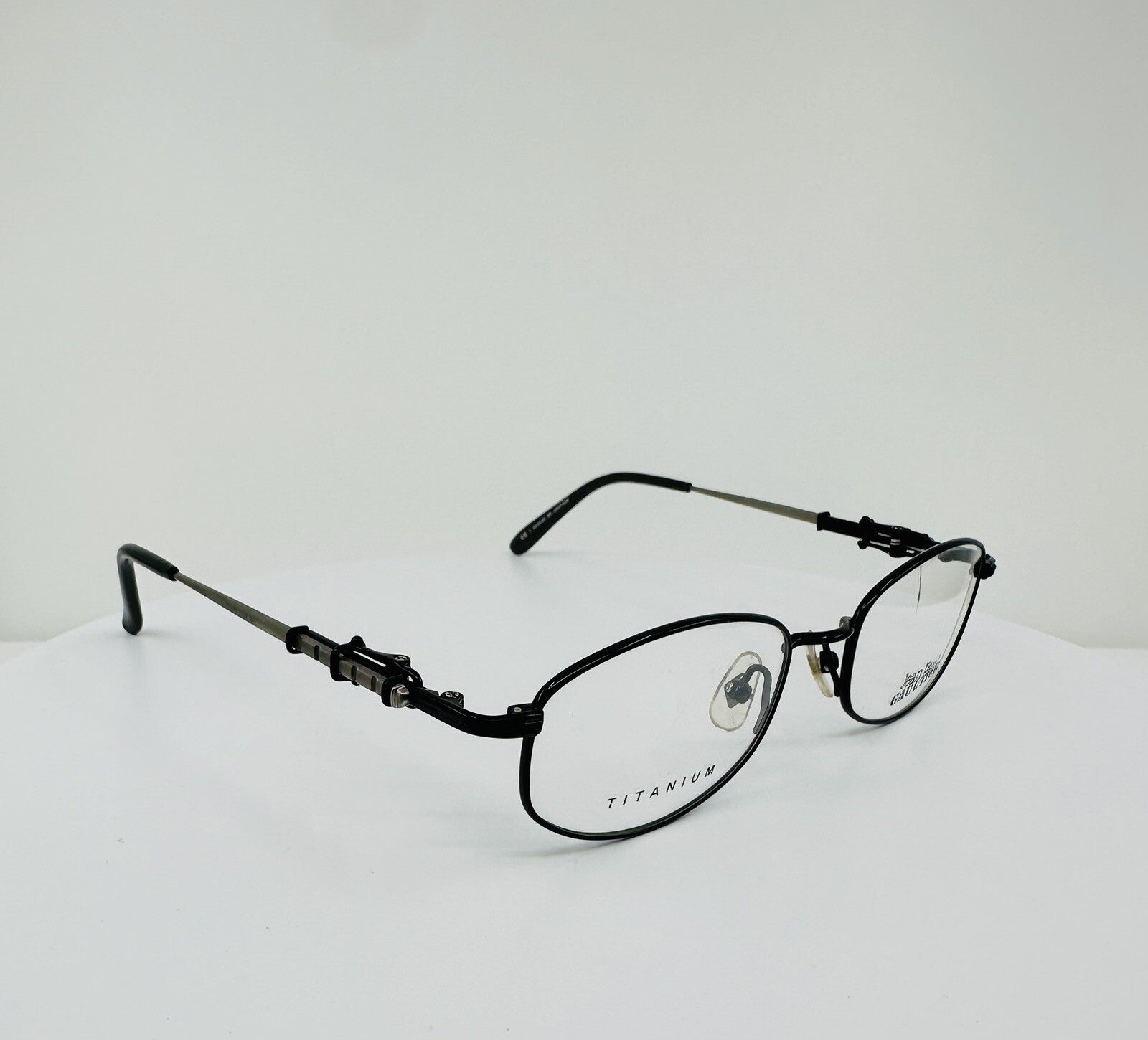 Vintage Jean Paul Gaultier JPG 55-0040 Black Sunglasses - Super Vision Optical