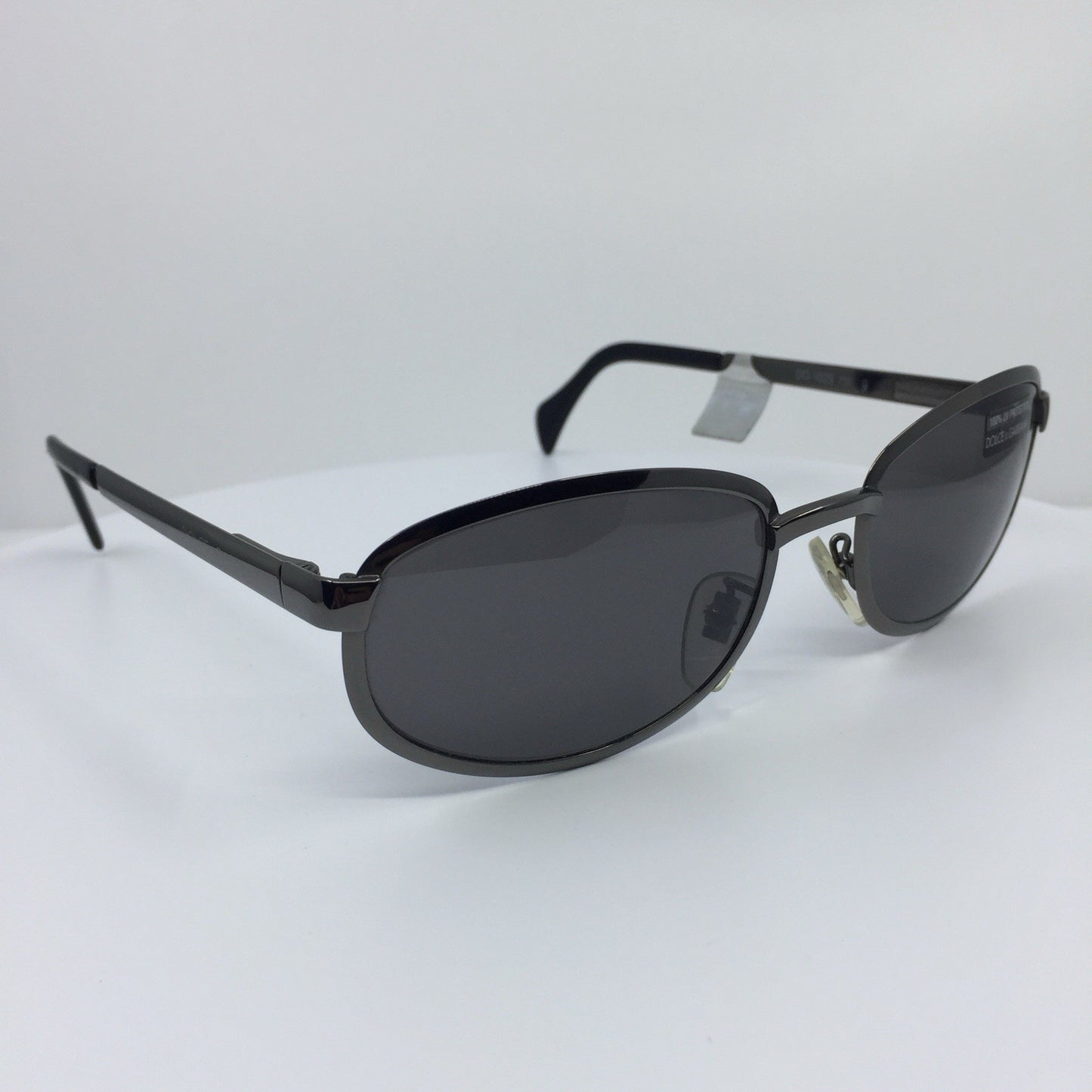 Vintage Dolce & Gabbana DG 102 Gunmetal Sunglasses - Super Vision Optical