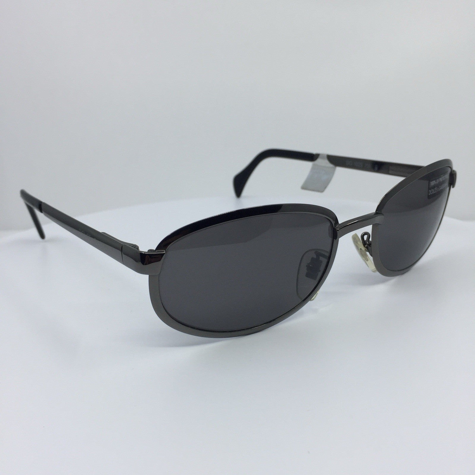 Vintage Dolce & Gabbana DG 102 Gunmetal Sunglasses - Super Vision Optical