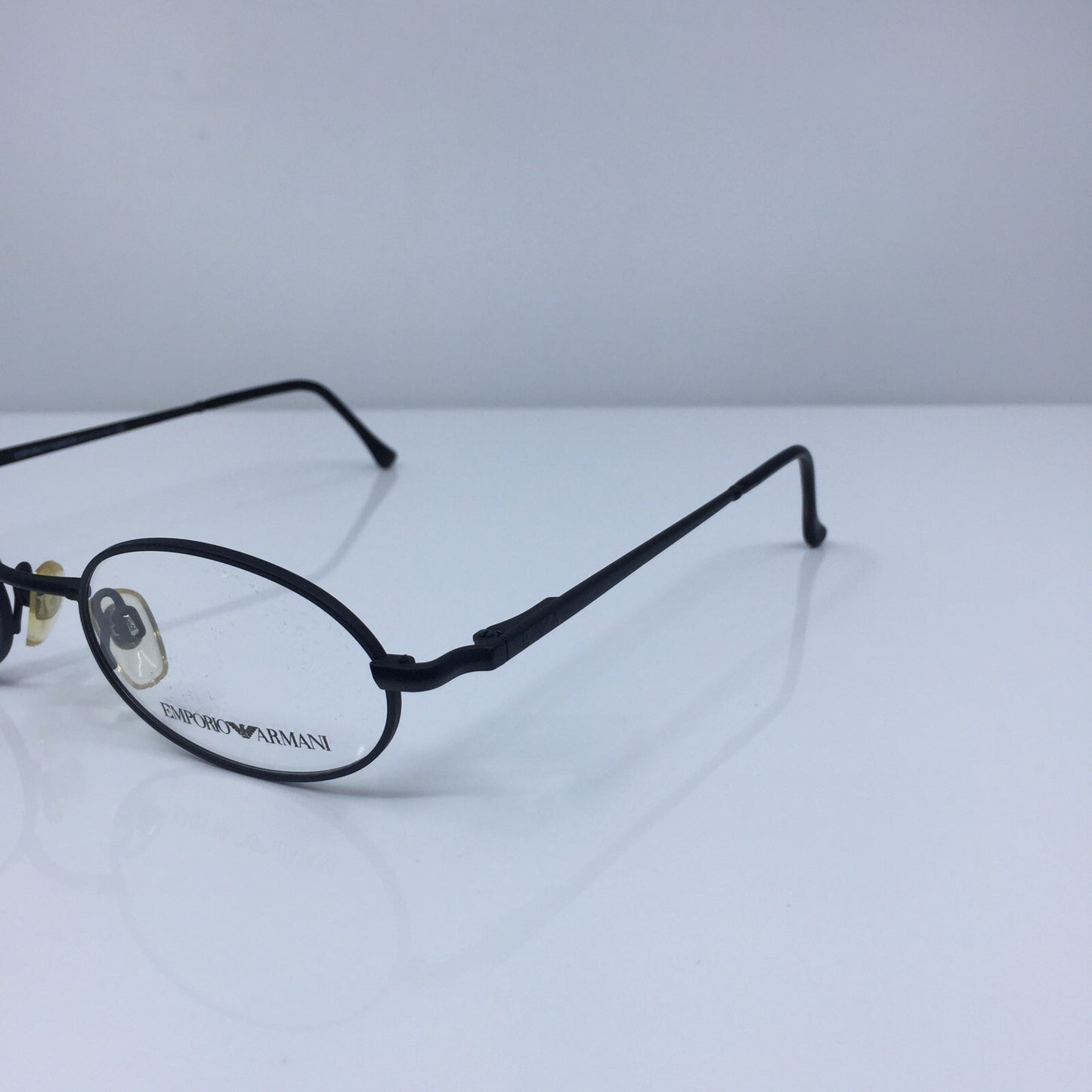 Vintage Emporio Armani EA 077 Black Eyeglasses - Super Vision Optical