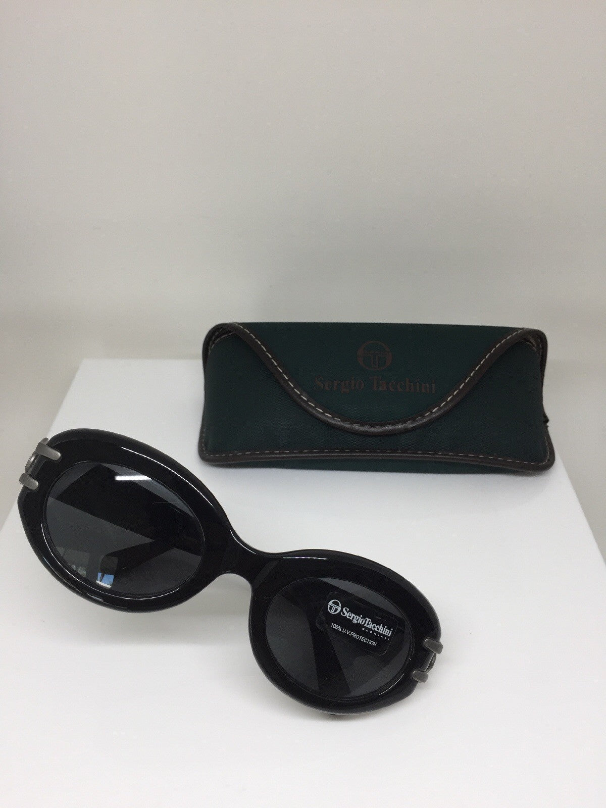 Vintage Sergio Tacchini ST 1556-S Black Sunglasses - Super Vision Optical
