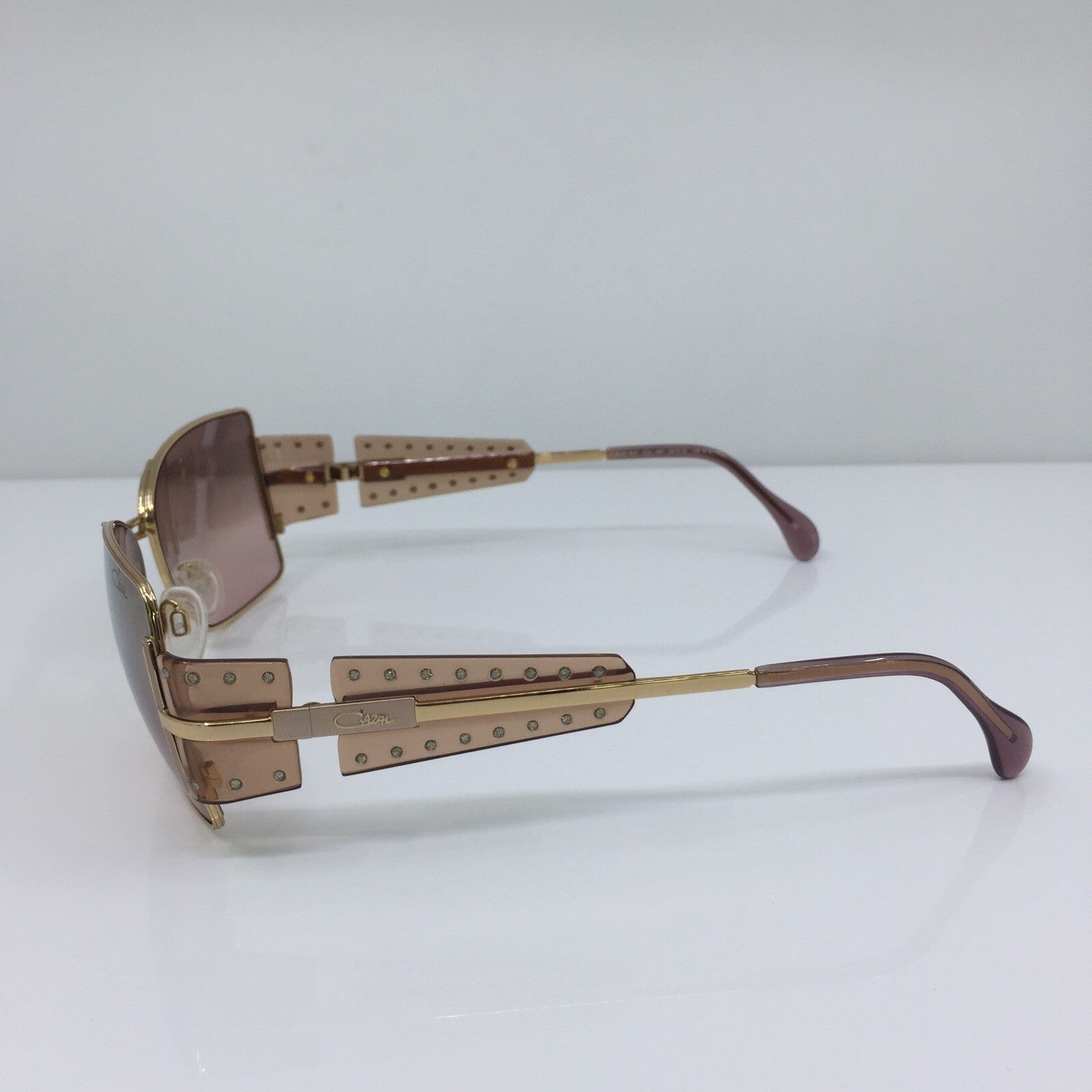 Vintage Cazal MOD. 947 Gold Sunglasses - Super Vision Optical