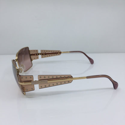 Vintage Cazal MOD. 947 Gold Sunglasses - Super Vision Optical