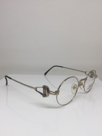 Vintage Jean Paul Gaultier JPG 55-5106 Silver Sunglasses - Super Vision Optical