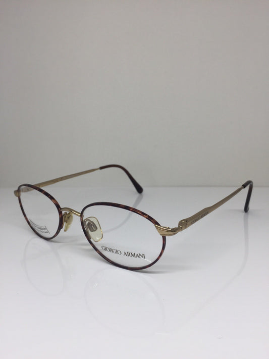 Vintage Giorgio Armani GA 237 Tortoise Eyeglasses - Super Vision Optical