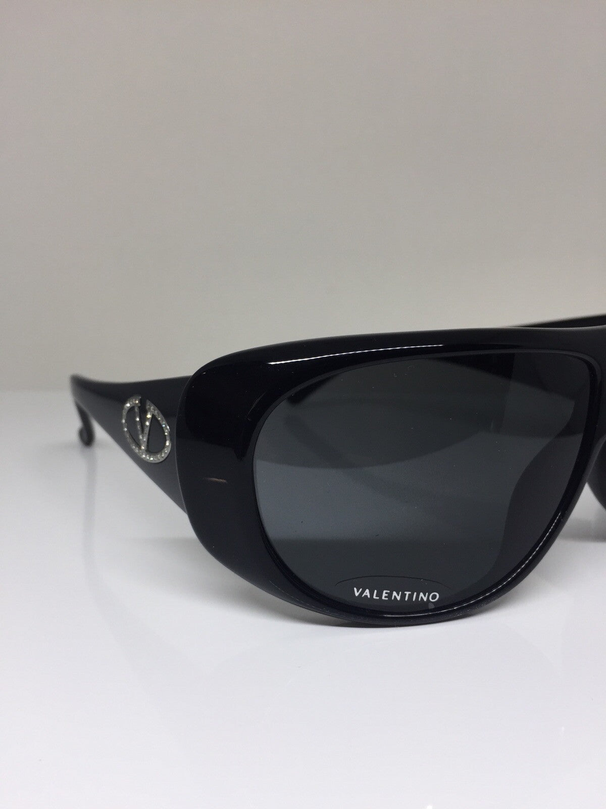Vintage Valentino 5448/S Black Sunglasses - Super Vision Optical