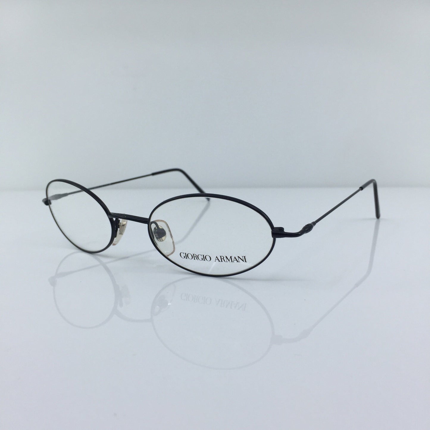 Vintage Giorgio Armani GA 1020 Black Eyeglasses - Super Vision Optical