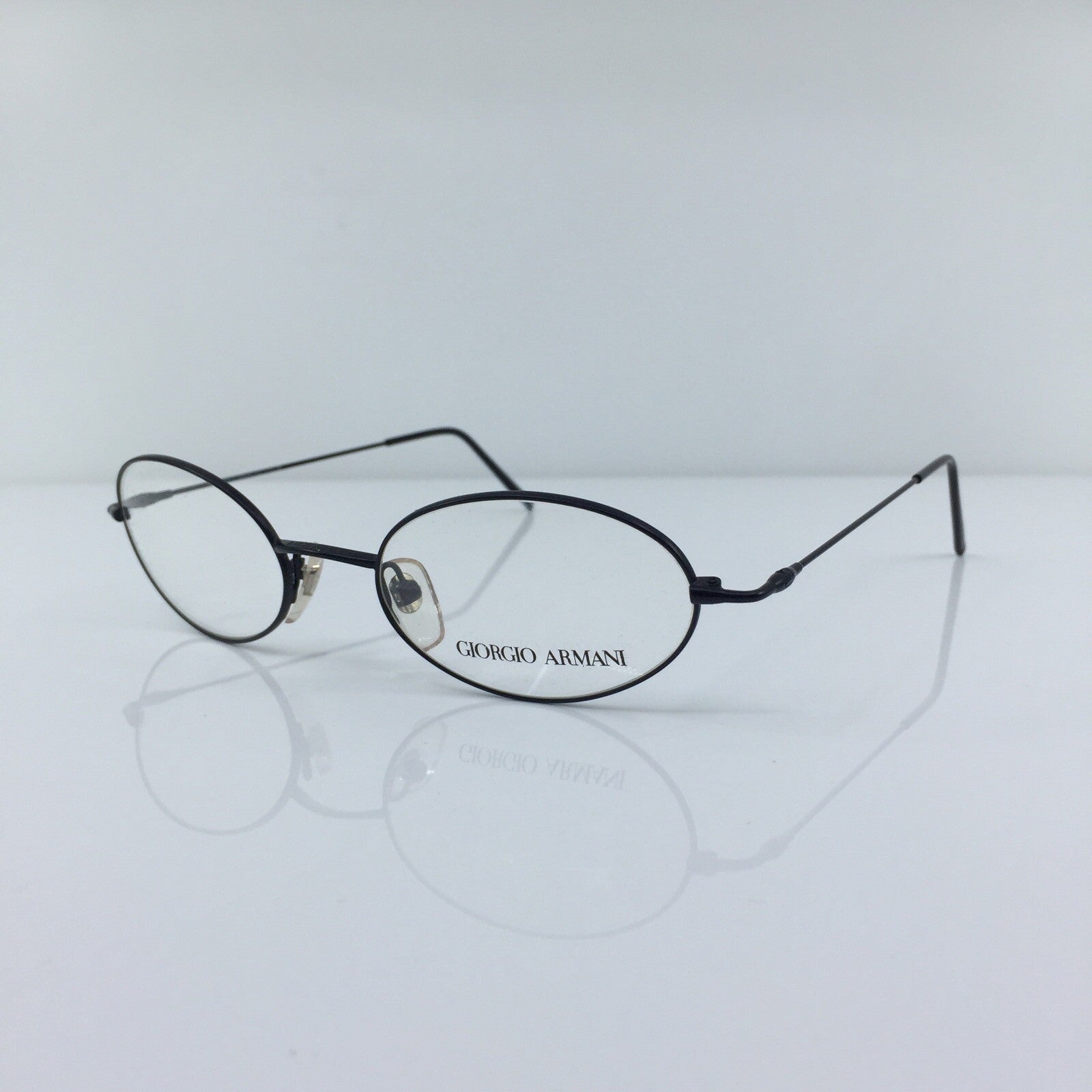 Vintage Giorgio Armani GA 1020 Black Eyeglasses - Super Vision Optical