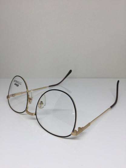Vintage Nikon NK 4317 Gold Eyeglasses - Super Vision Optical