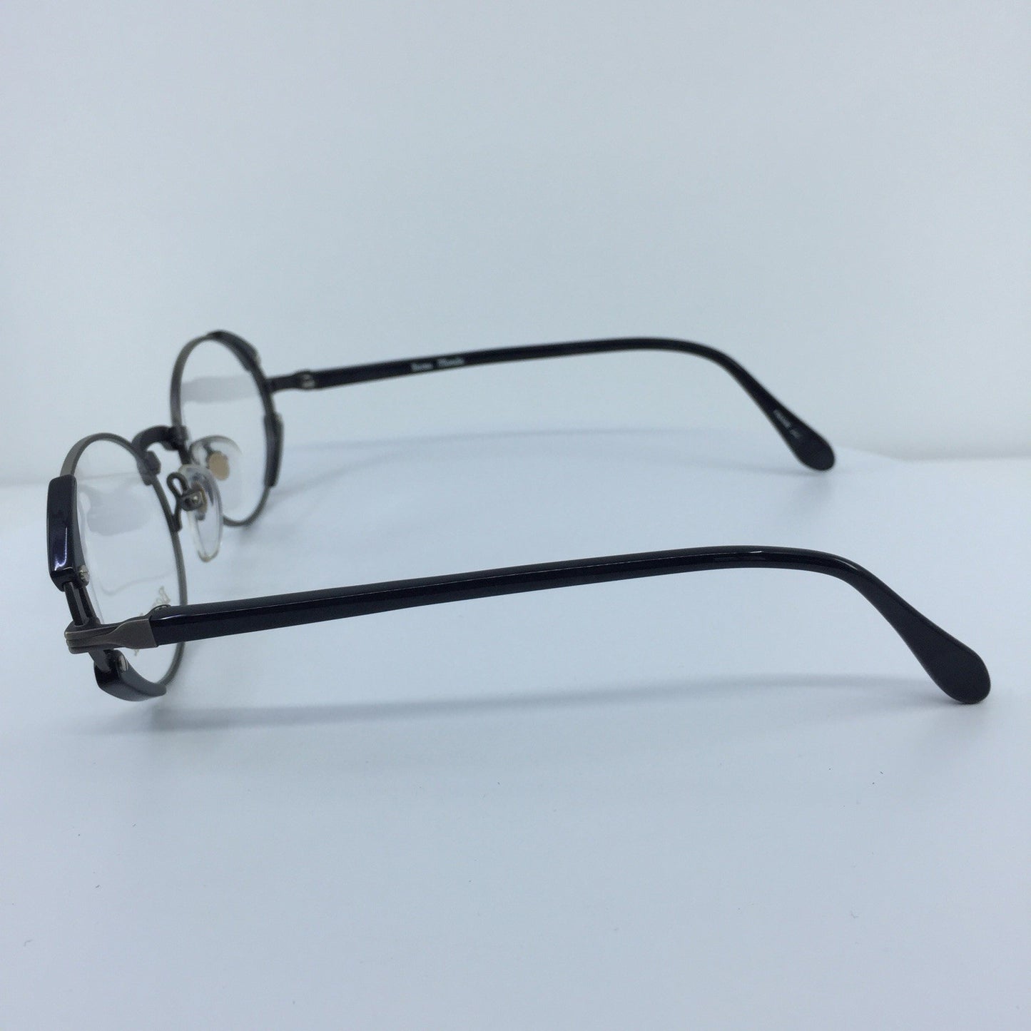 Vintage Beau Monde Collection Norwich Gunmetal Eyeglasses - Super Vision Optical